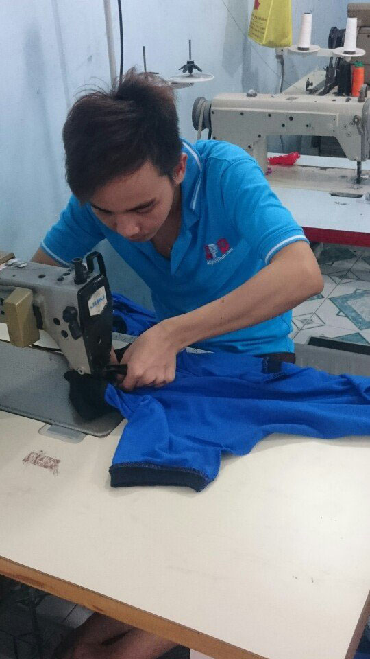 Xưởng may áo thun đồng phục APD